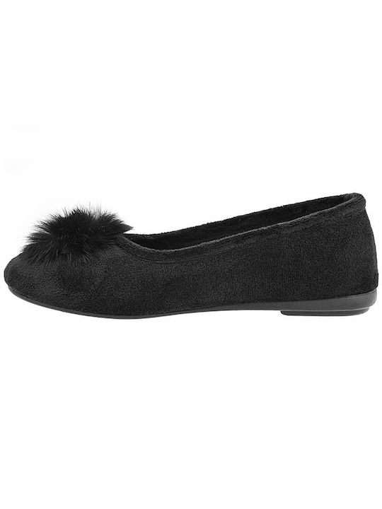 Damen Ballerinas Schwarz
