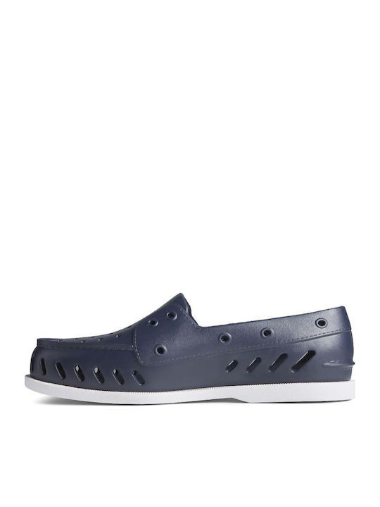 Sperry Top-Sider Original Women's Boat Shoes in Navy Blue Color