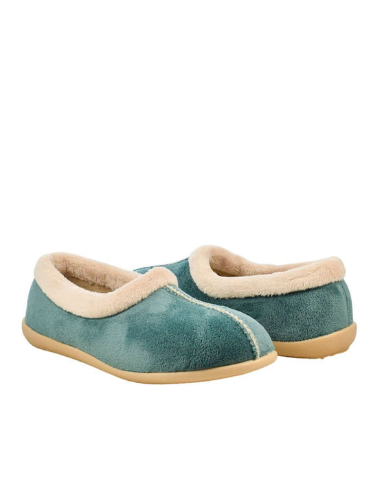 Yfantidis Closed-Toe Women's Slippers Blue