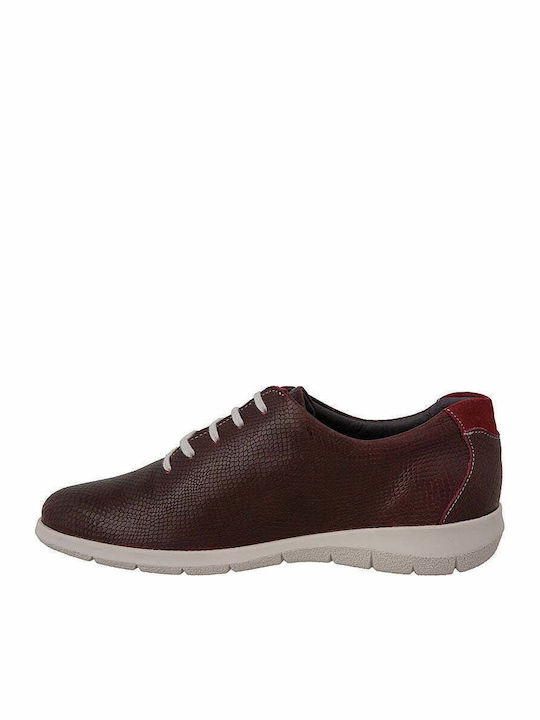 Γυναικεία Oxfords σε Μπορντό Χρώμα