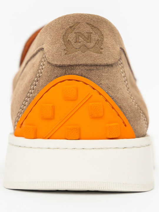 Herren Mokassins in Beige Farbe