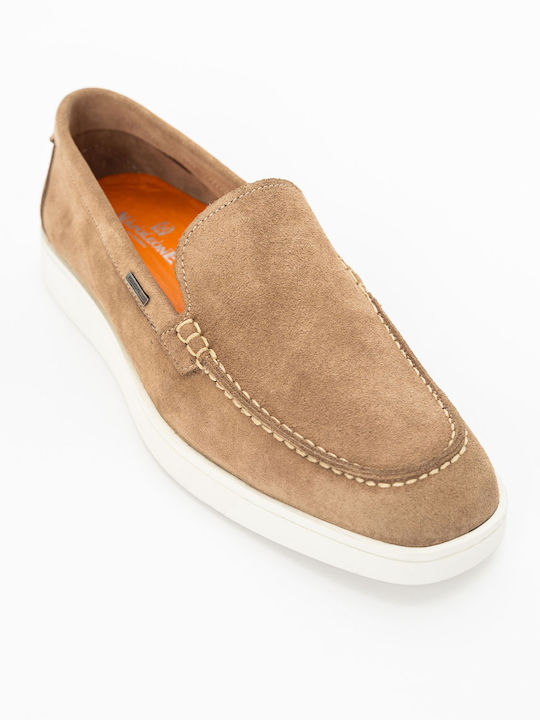 Herren Mokassins in Beige Farbe