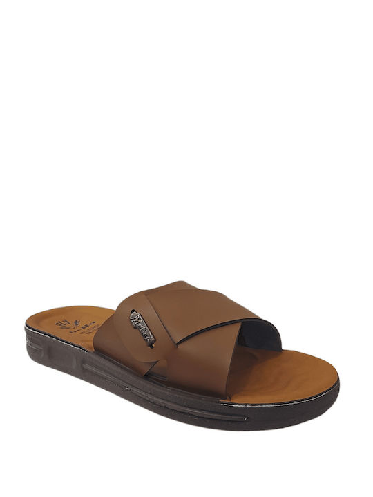 Bella Men's Sandals Tabac Brown