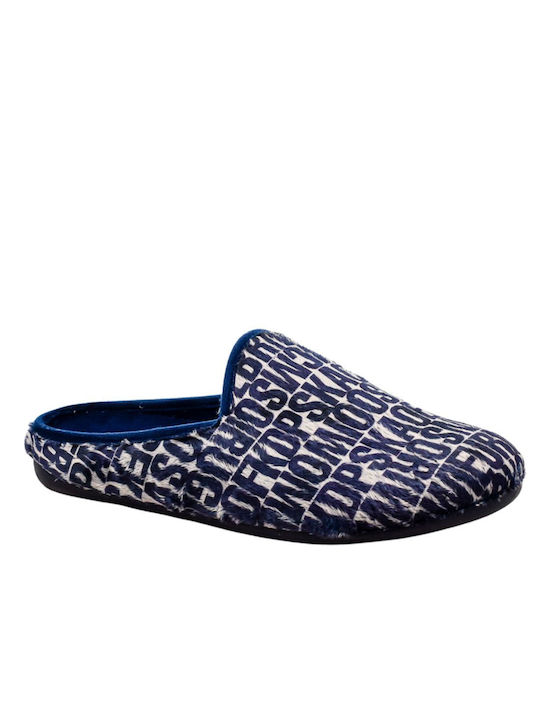 Yfantidis Men's Slipper Blue