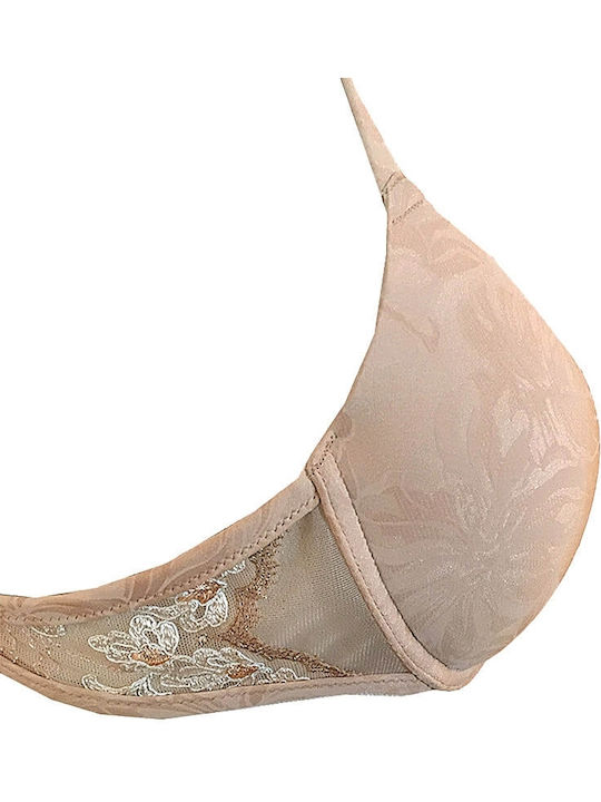 Leilieve Push Up Bra Underwire Beige