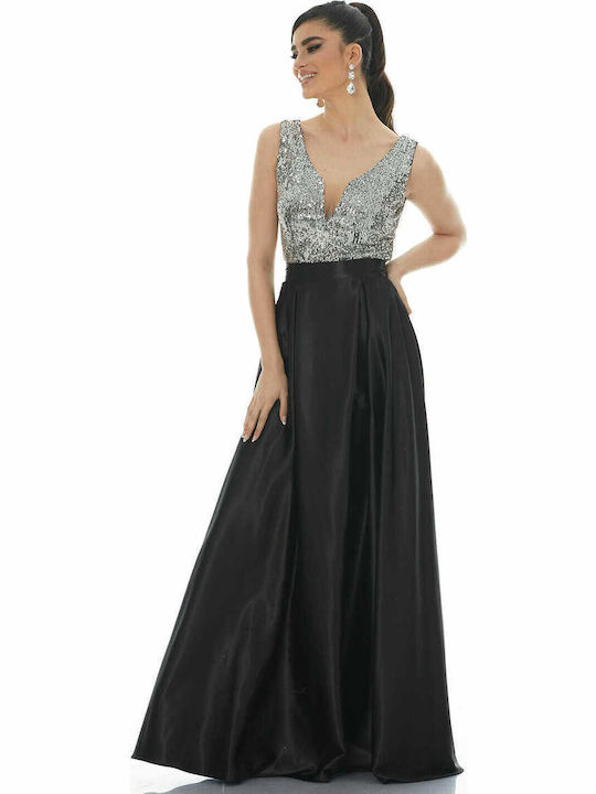 Sleeveless Bodysuit Relaxed Fit Silver
