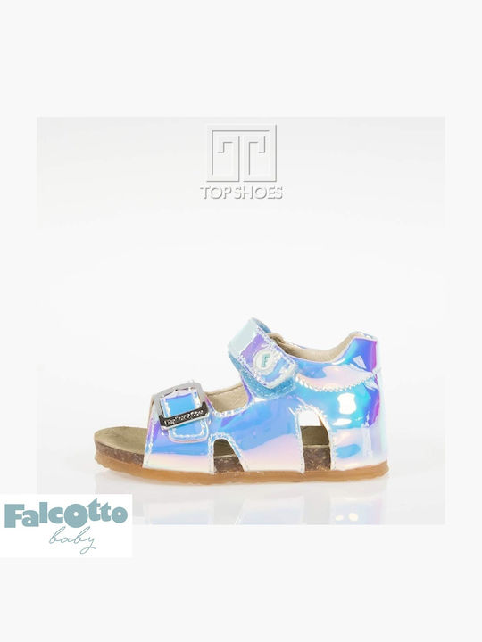 Falcotto Kinder Sandalen BEA Anatomisch Silber