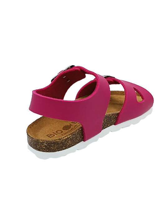 Bio Bio Kinder Sandalen ZULITA Anatomisch Fuchsie