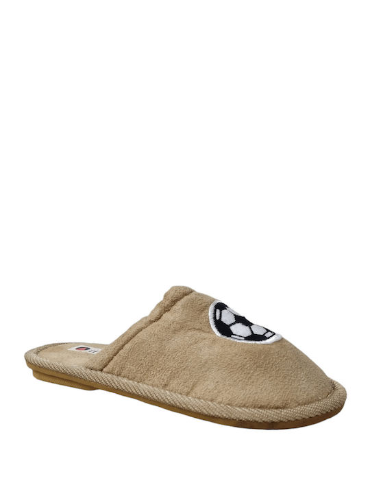 Il Mondo Comfort Boys Slippers Beige