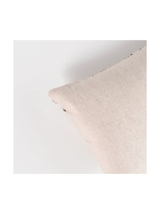 Linea Interiors Μαξιλάρι Καναπέ Boho από 100% Βαμβάκι Μπεζ 30x50εκ.