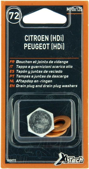 XLTech Κάρτερ Λαδιού Αυτοκινήτου για Peugeot 206 Citroen C3