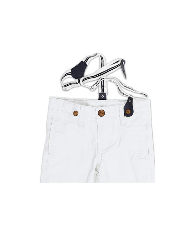 New College Kids Shorts/Bermuda Fabric White