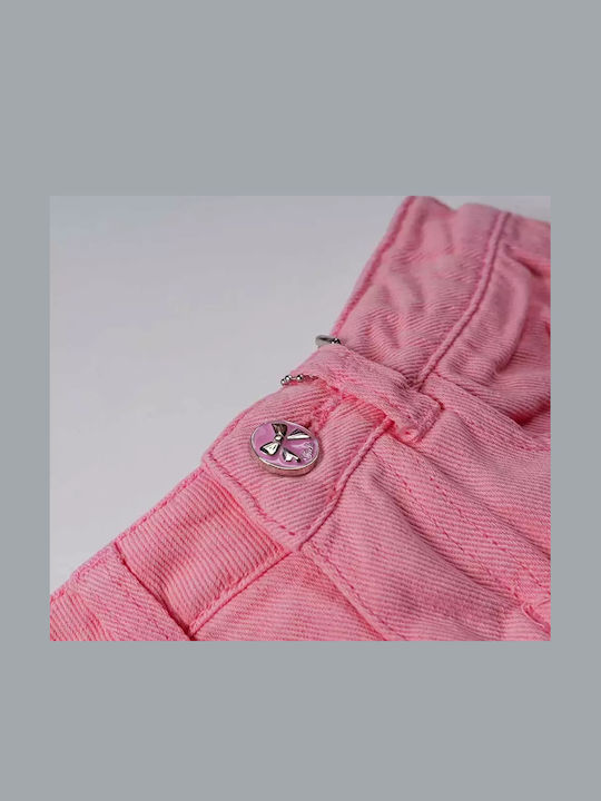 Kinder-Shorts/Bermudas Stoff Rosa
