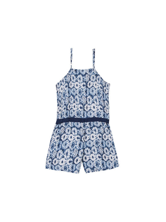 3 Pommes Kids One-piece Fabric Shorts/Bermuda Blue