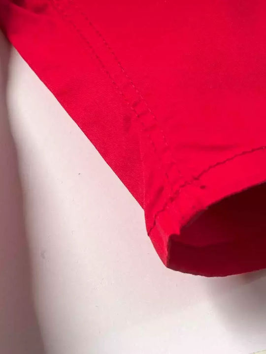 Kinder-Shorts/Bermudas Stoff Rot