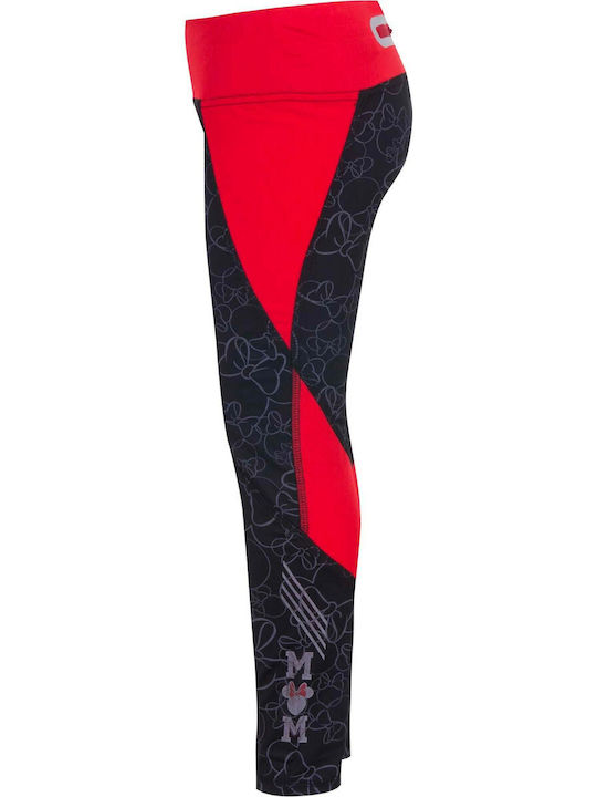 Disney Leggings pentru Copii Sport Lung Negru