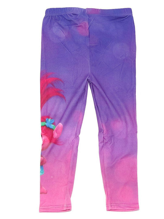 Kids Legging Long Purple