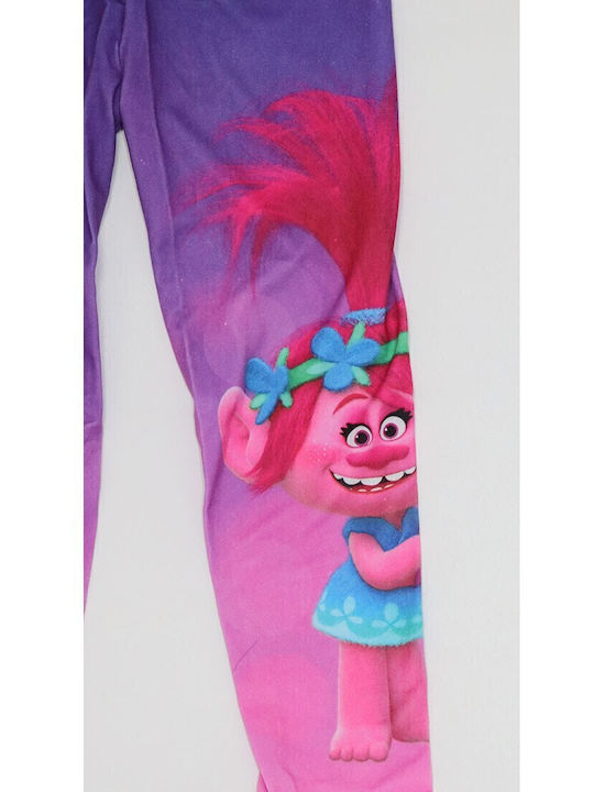Kids Legging Long Purple