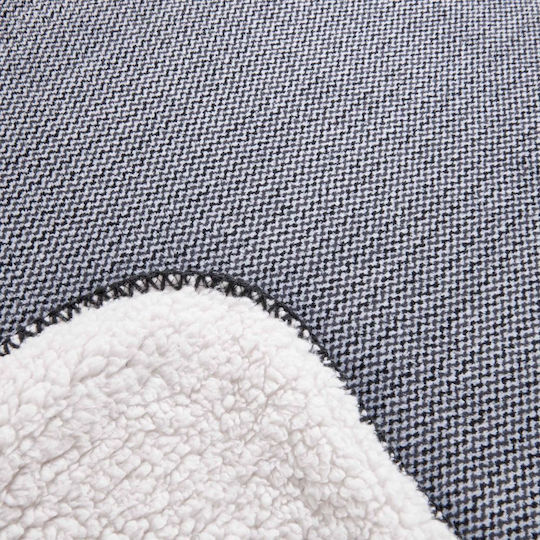 Butlers Home Zone Κουβέρτα Fleece Μονή 150x200εκ. Γκρι