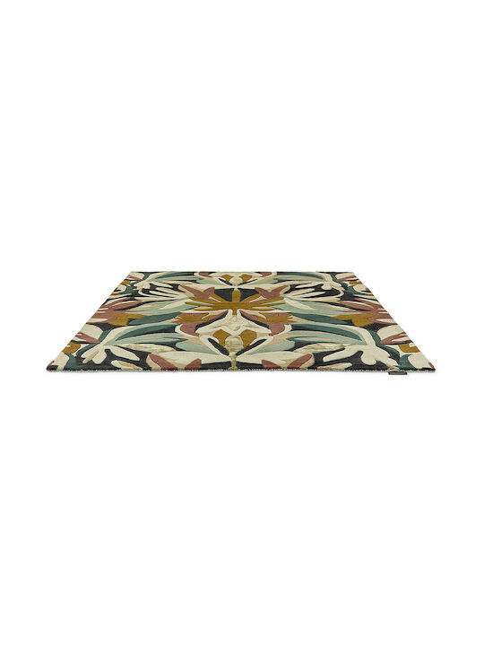 Harlequin Lucrat manual Covor Rectangular Din lână Verde