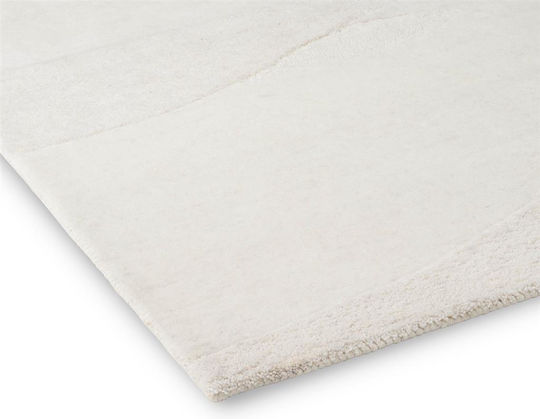 Brink & Campman Decor Scape Lucrat manual Covor Rectangular Din lână Ecru