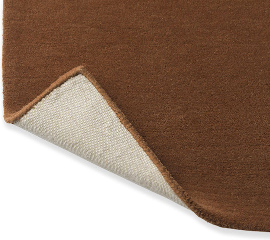 Brink & Campman Decor Plateau Lucrat manual Covor Rectangular Din lână Maro