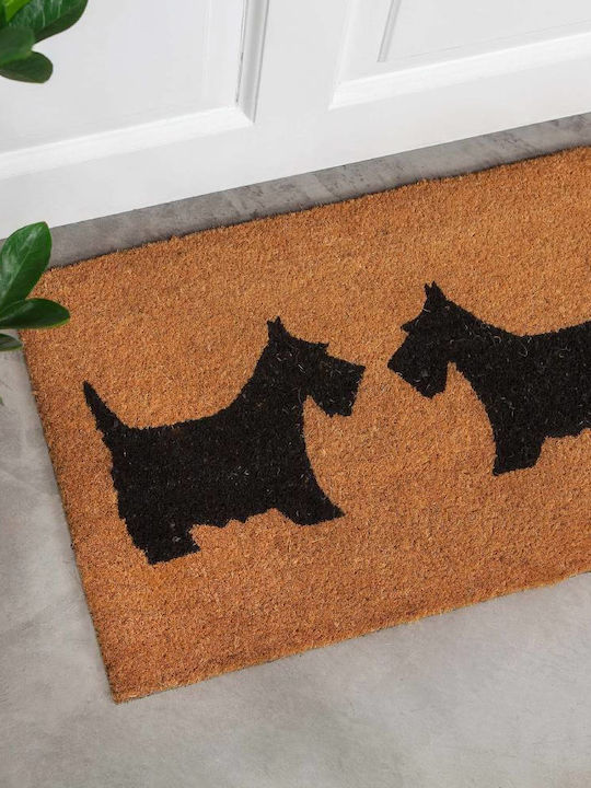 Coconut Fiber Doormat Brown 40x60cm