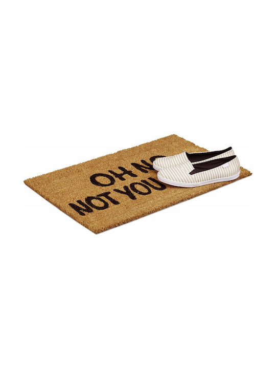 Relaxdays Entrance Mat made of Rubber Brown 40x60cm