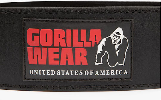 Gorilla Wear Ζώνη Μέσης Άρσης Βαρών Δερμάτινη