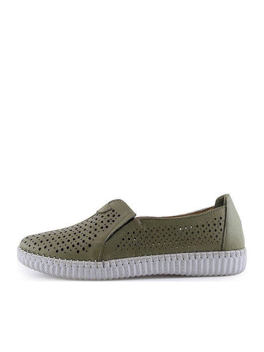 Γυναικεία Slip-On Χακί