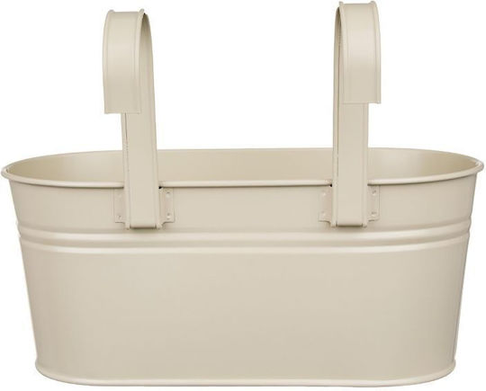Butlers Planter Box Metallic Beige Butlers Planter Box Metallic Beige