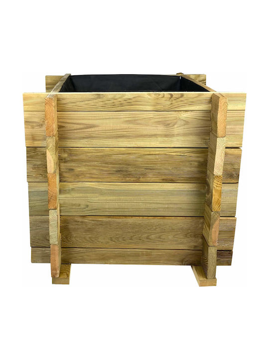 Tesias Economy Pot Wooden 54x54x16cm.