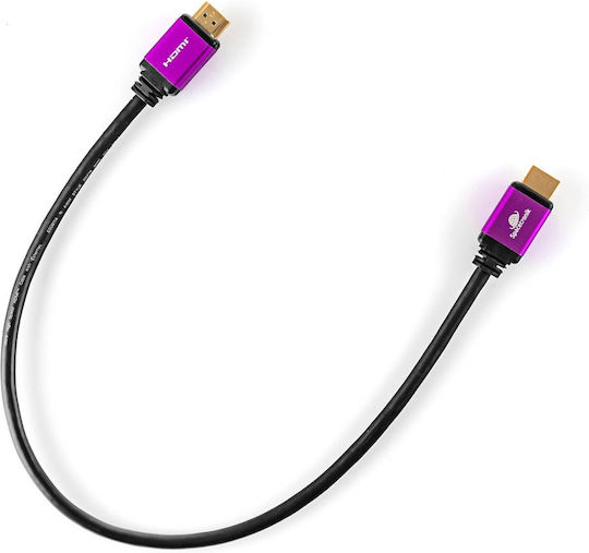 Spacetronik Spacetronik HDMI 2.1 Ultra High Speed 48Gbps 4K 120Hz HDR VRR Kabel HDMI-Stecker - HDMI-Stecker 1,5m Schwarz