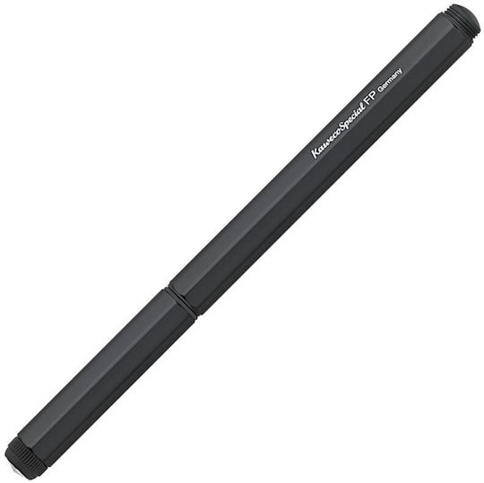 Kaweco Special Πένα Γραφής Fine Μαύρη από Αλουμίνιο με Μαύρο Μελάνι