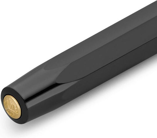 Kaweco CLASSIC Sport Πένα Γραφής Medium Μαύρη από Πλαστικό με Μαύρο Μελάνι