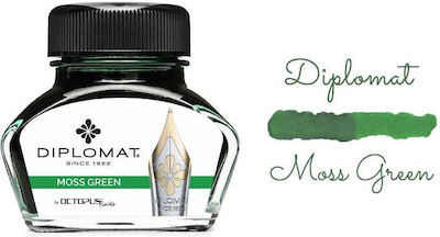 Diplomat Replacement Ink for Pen in Green color 30ml