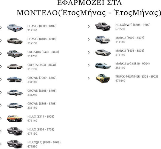 Toyota Φίλτρο Αέρα Αυτοκινήτου για Toyota Hilux