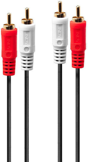 Lindy Kabel 2x RCA-Stecker - 2x RCA-Stecker 5m 35663