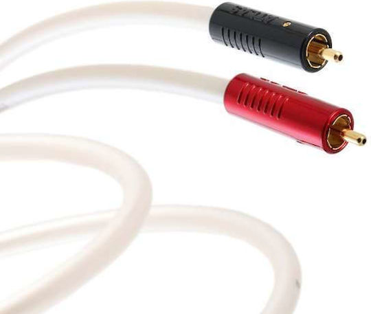 Atlas Cables Element Achromatic Kabel RCA-Stecker - RCA-Stecker 0.75m