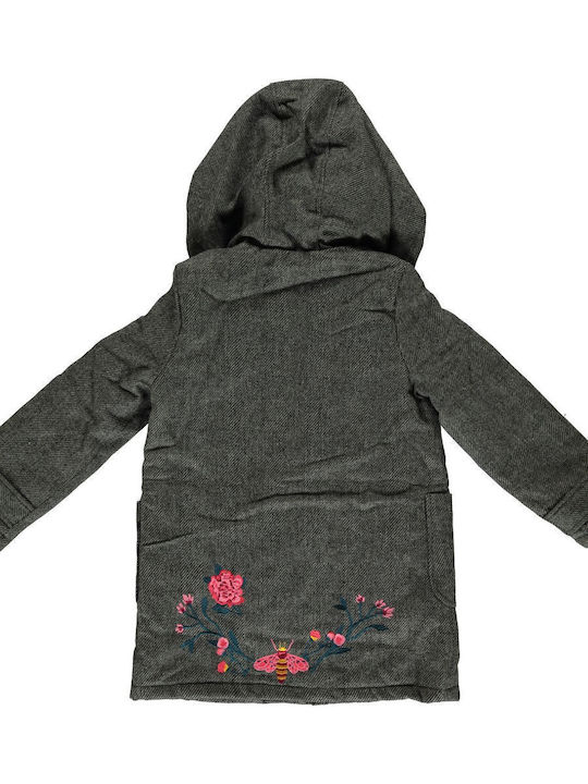 Kinder Mantel Kinder Mäntel & Jacken Kurz mit Kapuze Gray