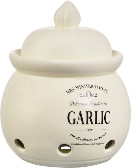 Butlers Ceramic General Use Vase with Lid Beige 1бр