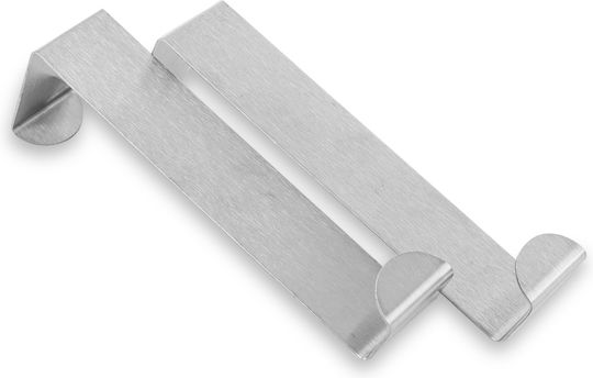 General Trade Türhaken Einzelplatz Metallisch 13,2x2,5x2,5cm 2 Stück