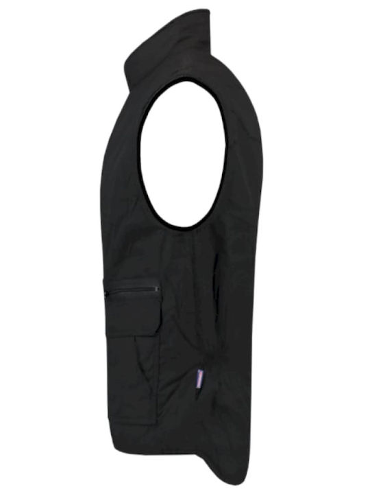 Tricorp Bărbați Vestă de siguranță Negru