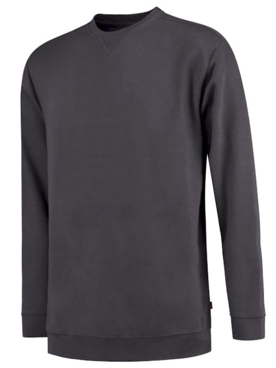 Tricorp Long Sleeve Work Sweatshirt Gray Fleece