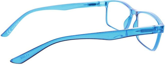 Michael Pachleitner Group Women's Reading Glasses +3.00 in Light Blue color KLH144-3