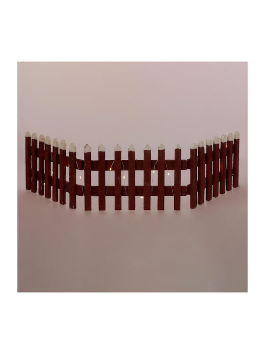 ECD Germany Weihnachts- Beleuchtete Dekorative Darstellung Rot mit Batterie mit Musik 90x21x21cm