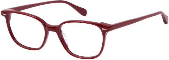Gigi Barcelona BARNEY Plastic Eyeglass Frame Red 6600/6
