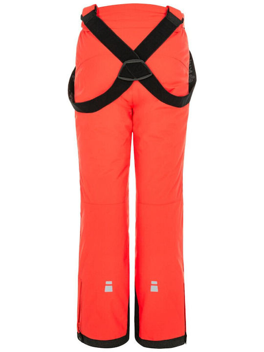 Kilpi Europa-JG NJ0030KI-COR Kids Dungarees for Ski & Snowboard Orange