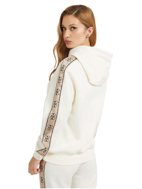 Guess Women's Hooded Sweatshirt White