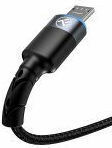 Tellur LED USB 2.0 spre micro USB Cablu Negru 1.2m (TLL155353) 1buc